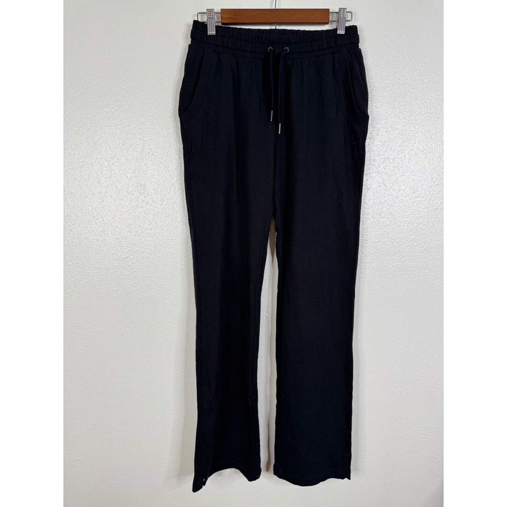 Tasc Performance Black Organic Cotton Bamboo Viscose Pants Small